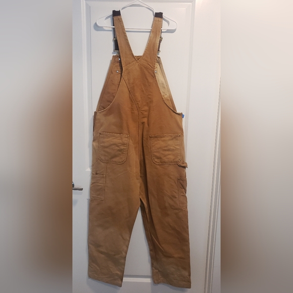 Vintage Carhartt Overalls 🌞 Sun Faded Distressed and destroyed naturally - Picture 4 of 8